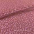 animal printed polyester compression quick dry spandex emboss leopard fabric for yoga wear sportswear